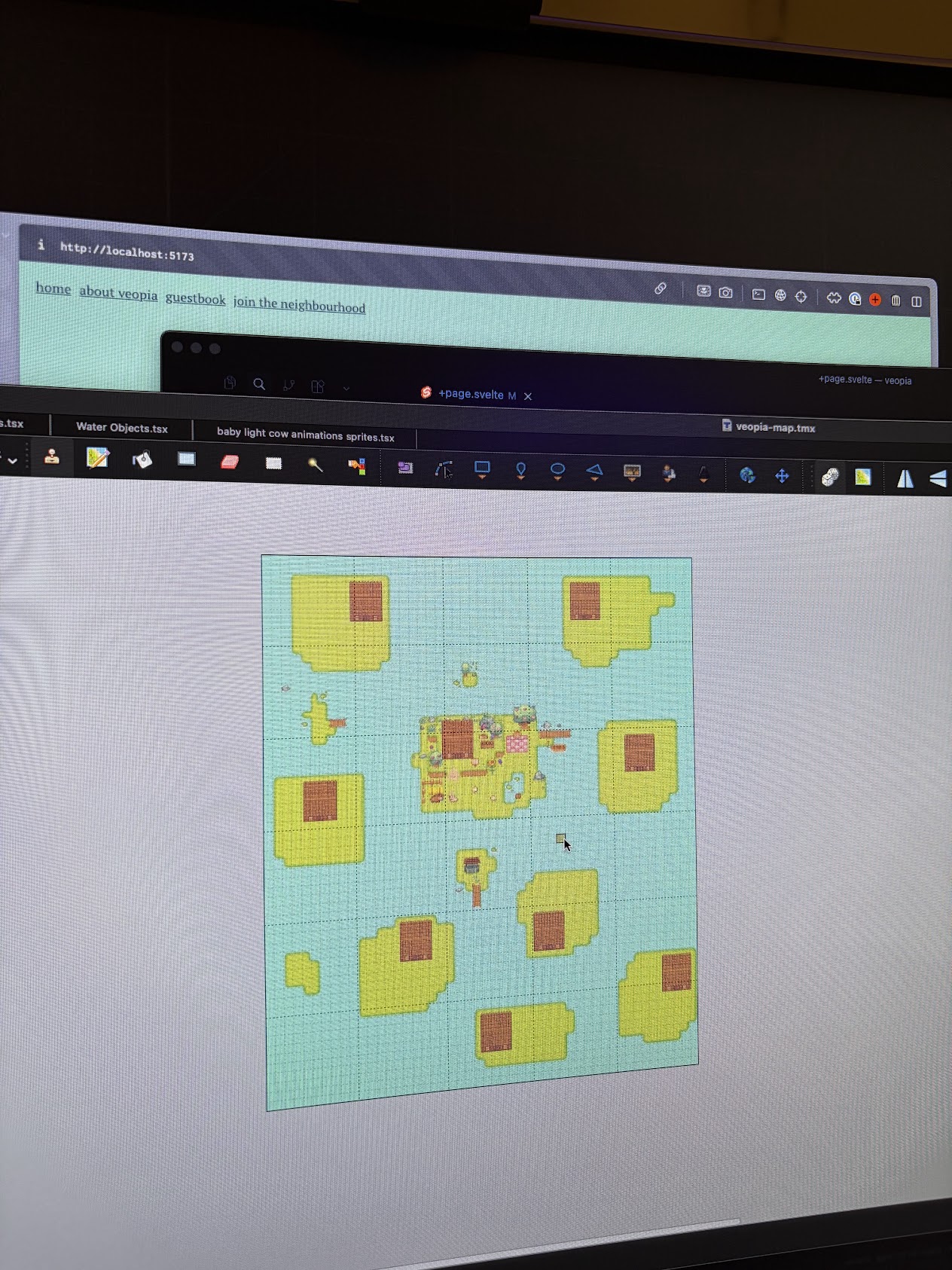 veopia in progress