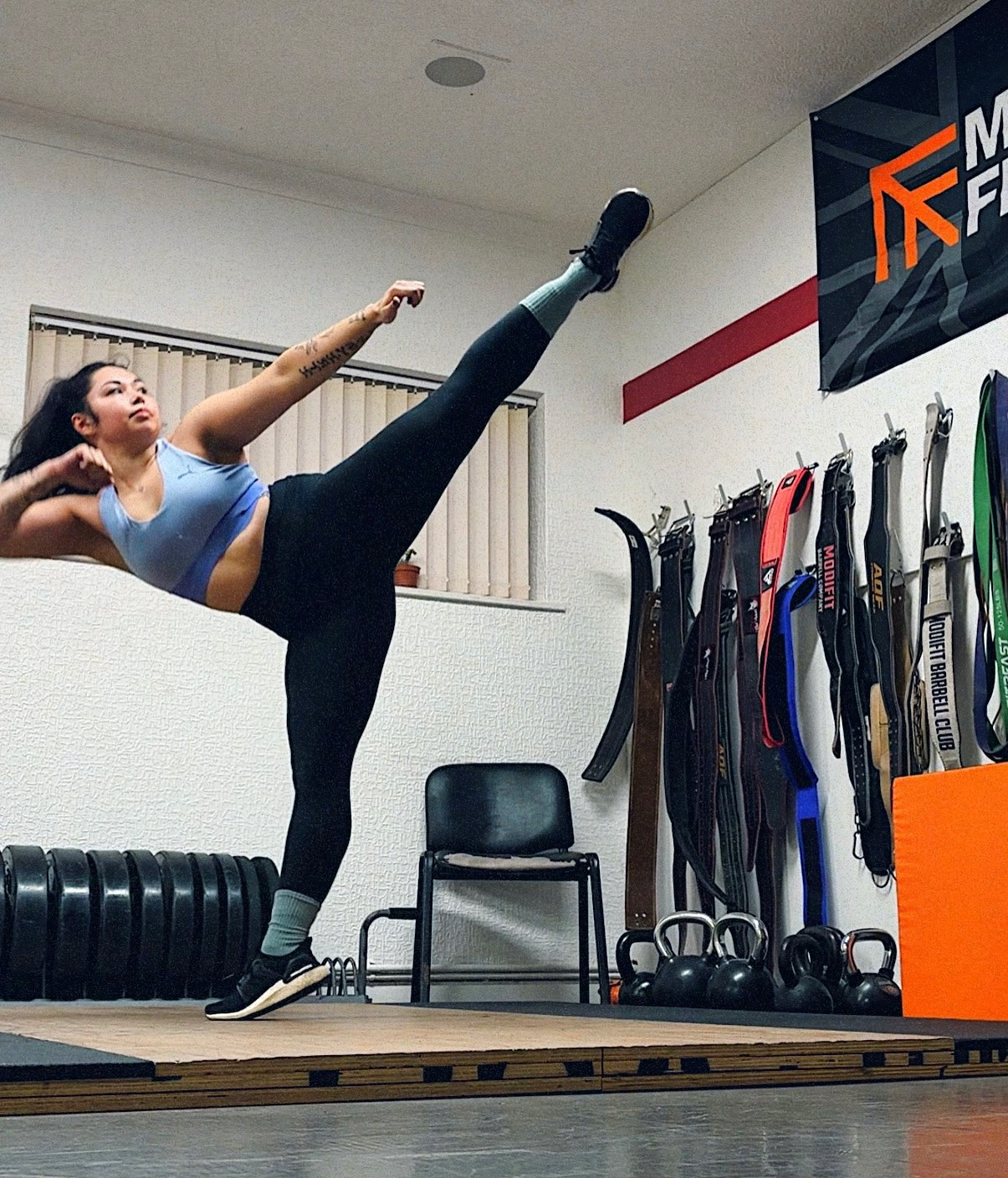 kickboxing kick