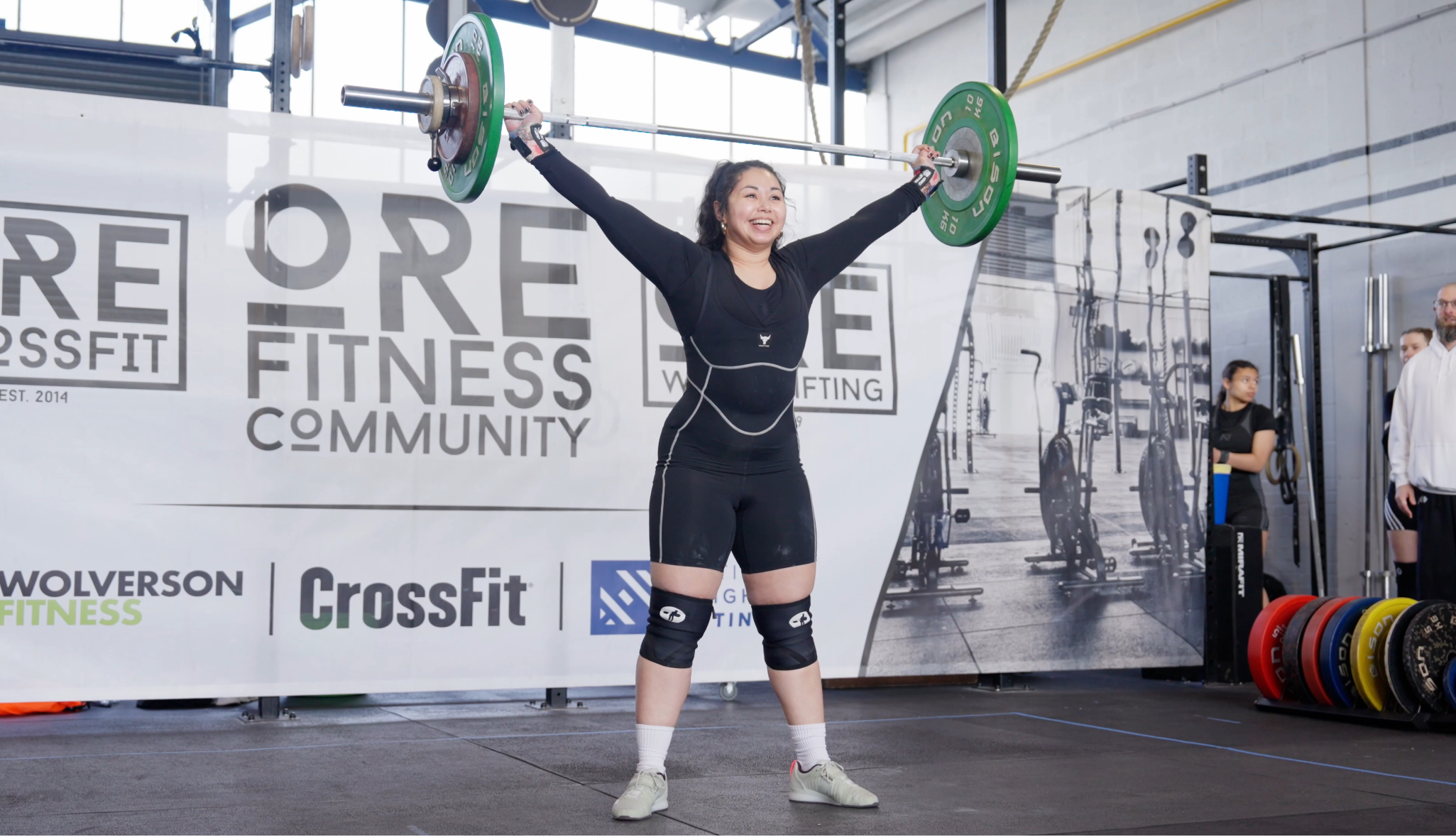 snatch at weightlifting