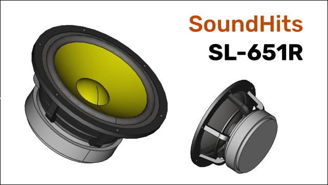 Midwoofer Soundhits SL-651R