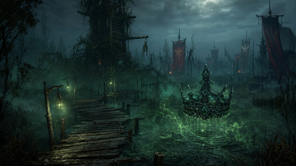 Cover art for the Maze AI scenario Crown of Havoc