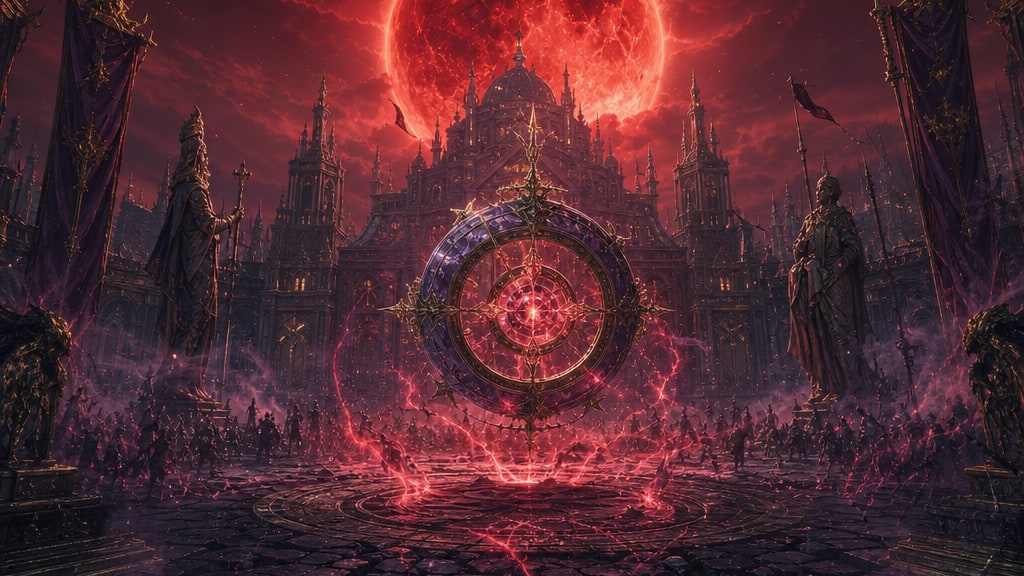 Cover art for the Maze AI scenario Eclipse Rising