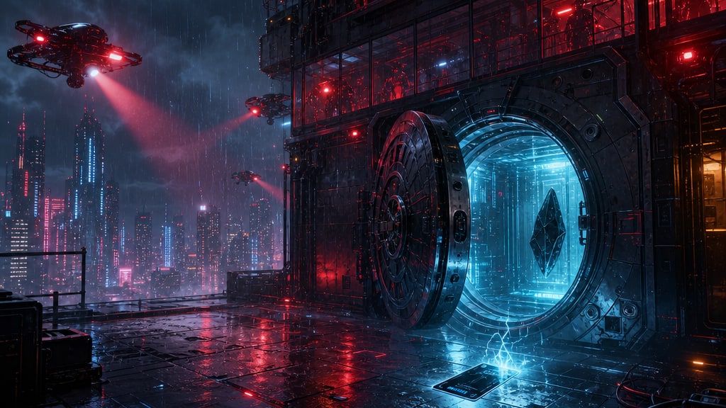 Cover art for the Maze AI scenario Neon Job