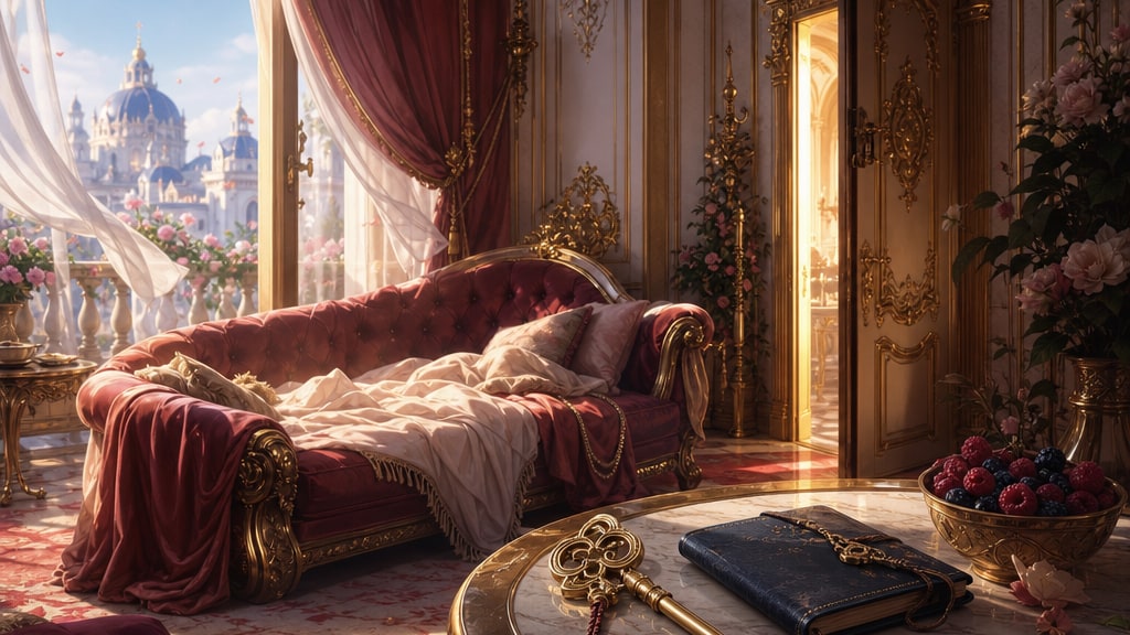 Cover art for the Maze AI scenario Royal Roommate
