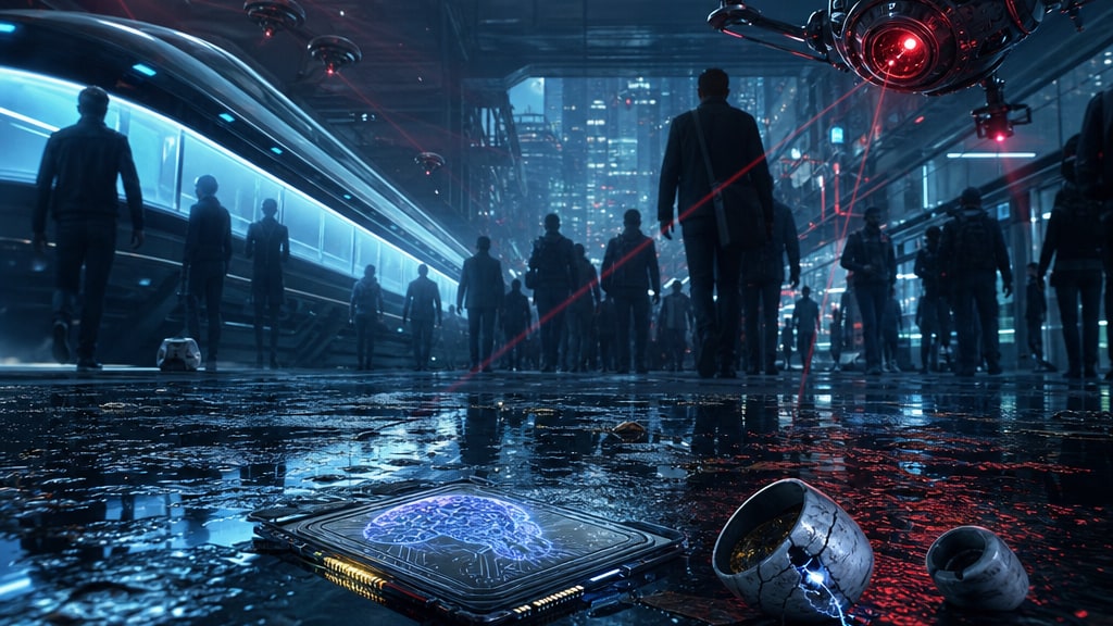 Cover art for the Maze AI scenario Sleeper Protocol