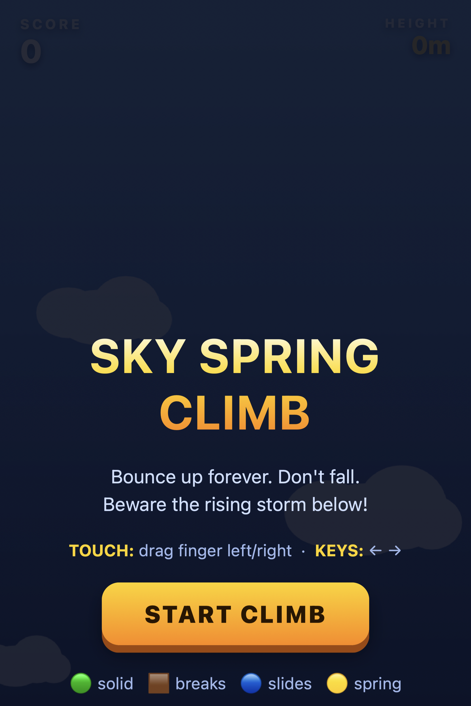 Sky Spring Climb