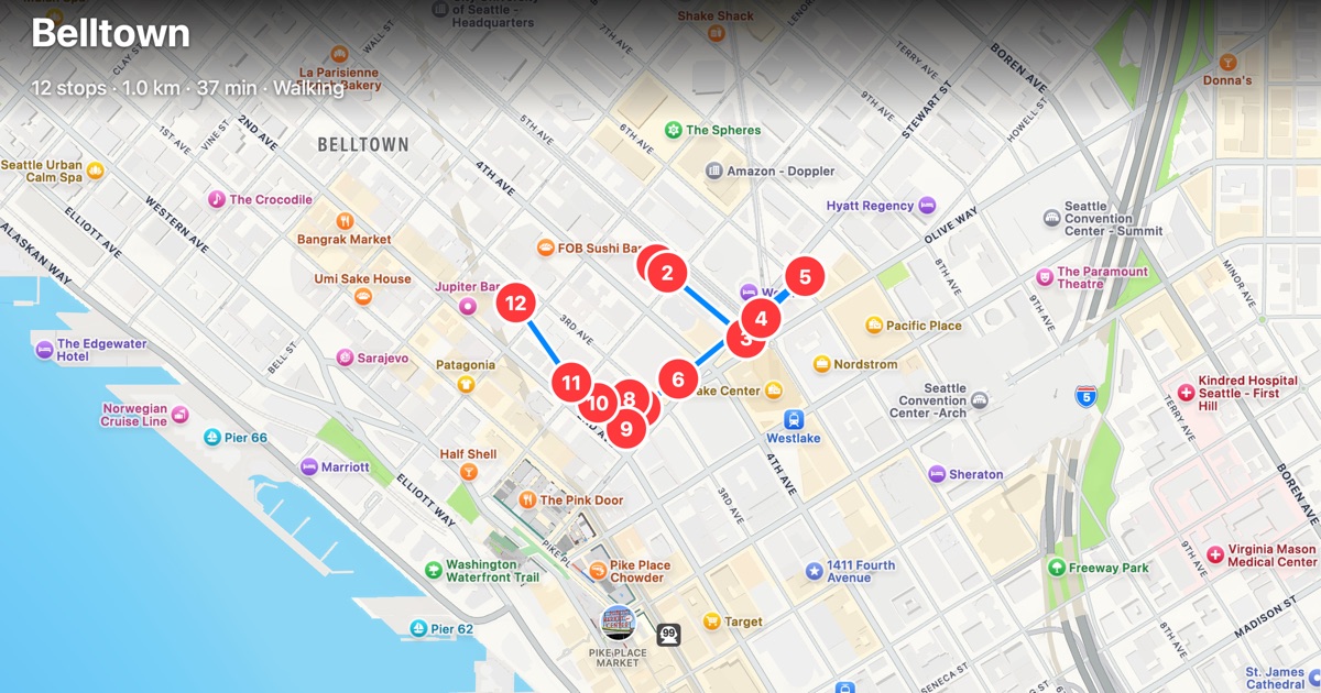 Belltown Landmarks — a narrated walk