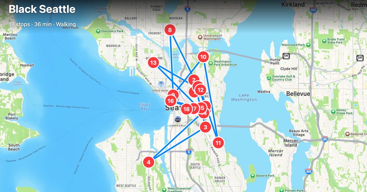 Black Seattle — a narrated collection