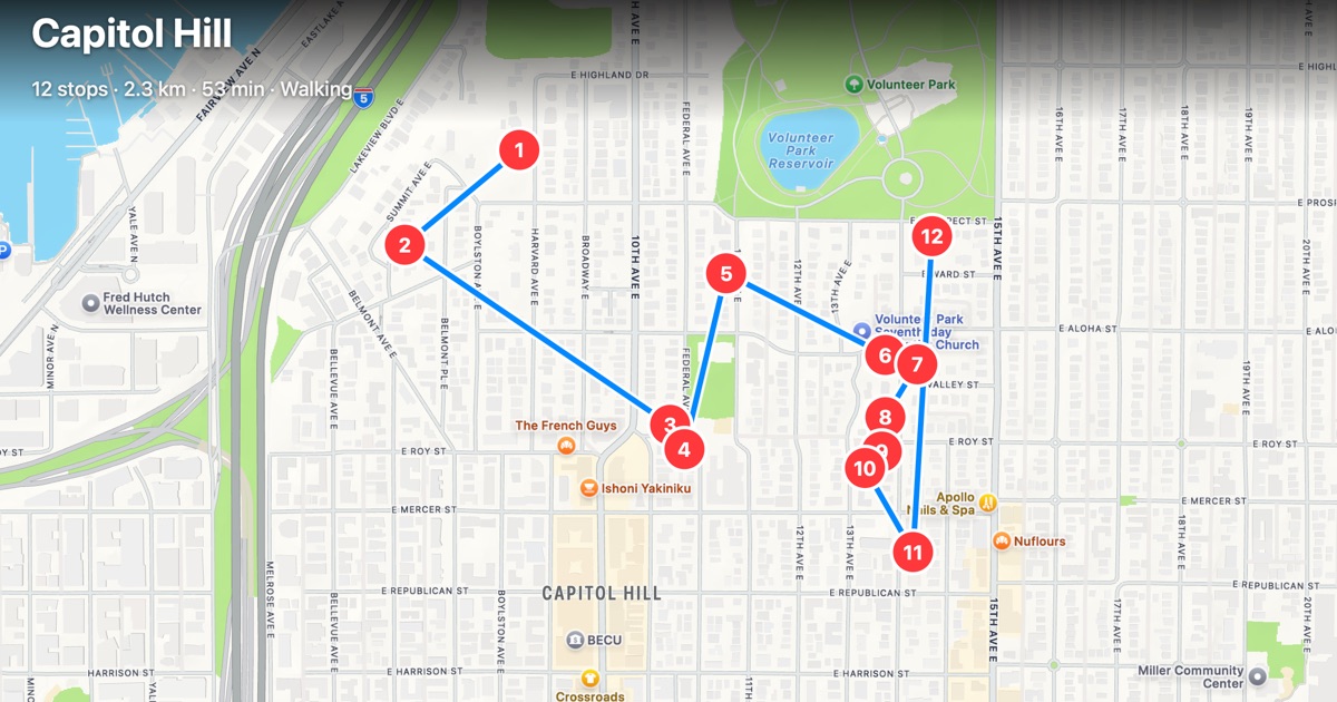 Capitol Hill Landmarks — a narrated walk