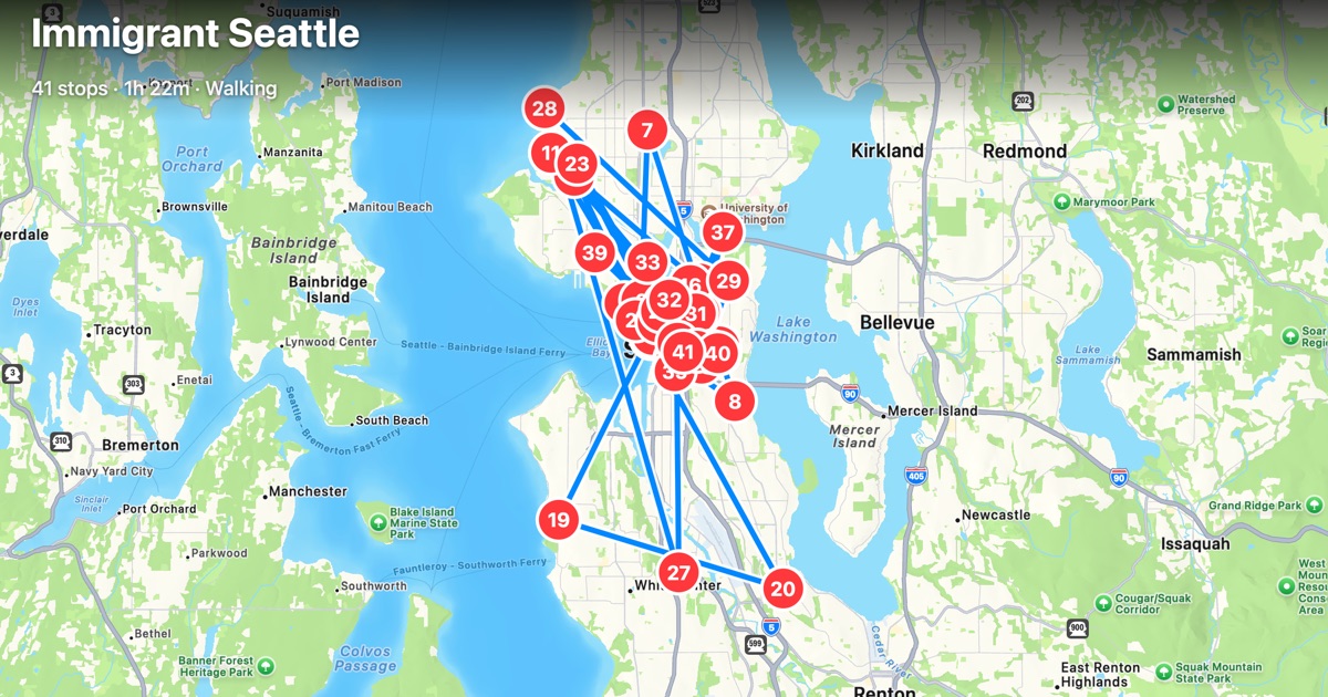 Immigrant Seattle — a narrated collection