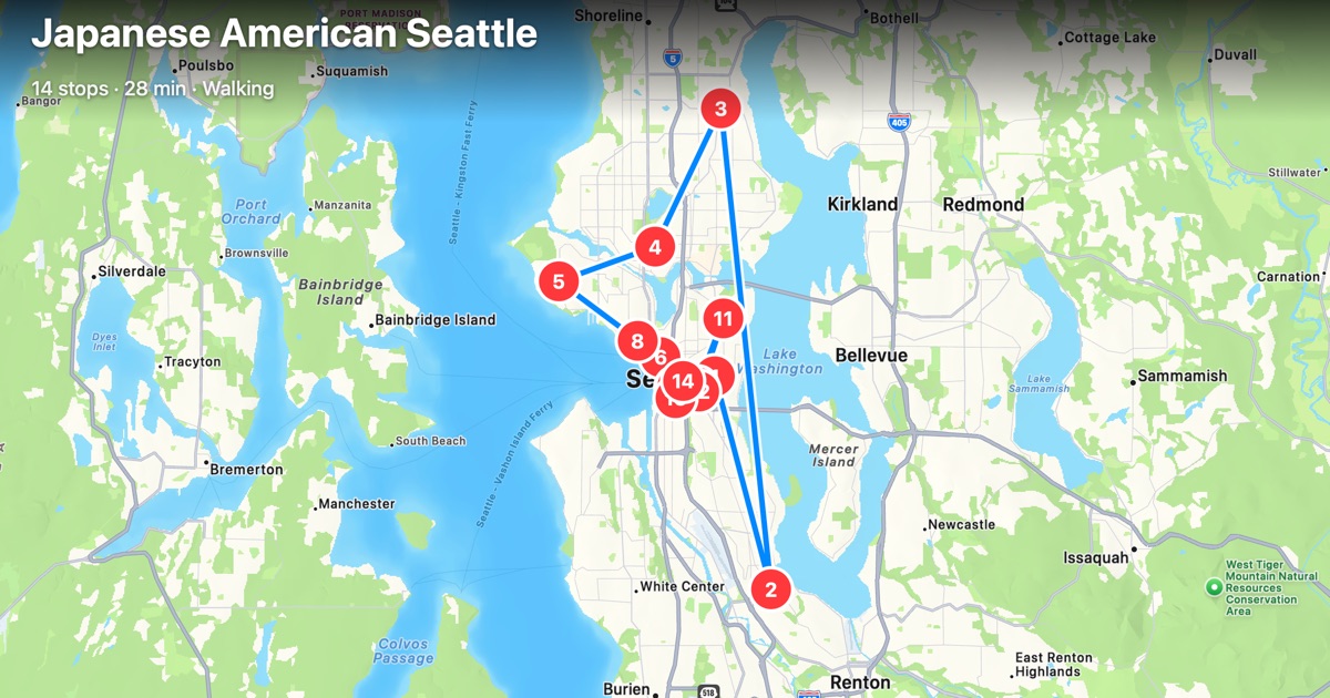 Japanese American Seattle — a narrated collection
