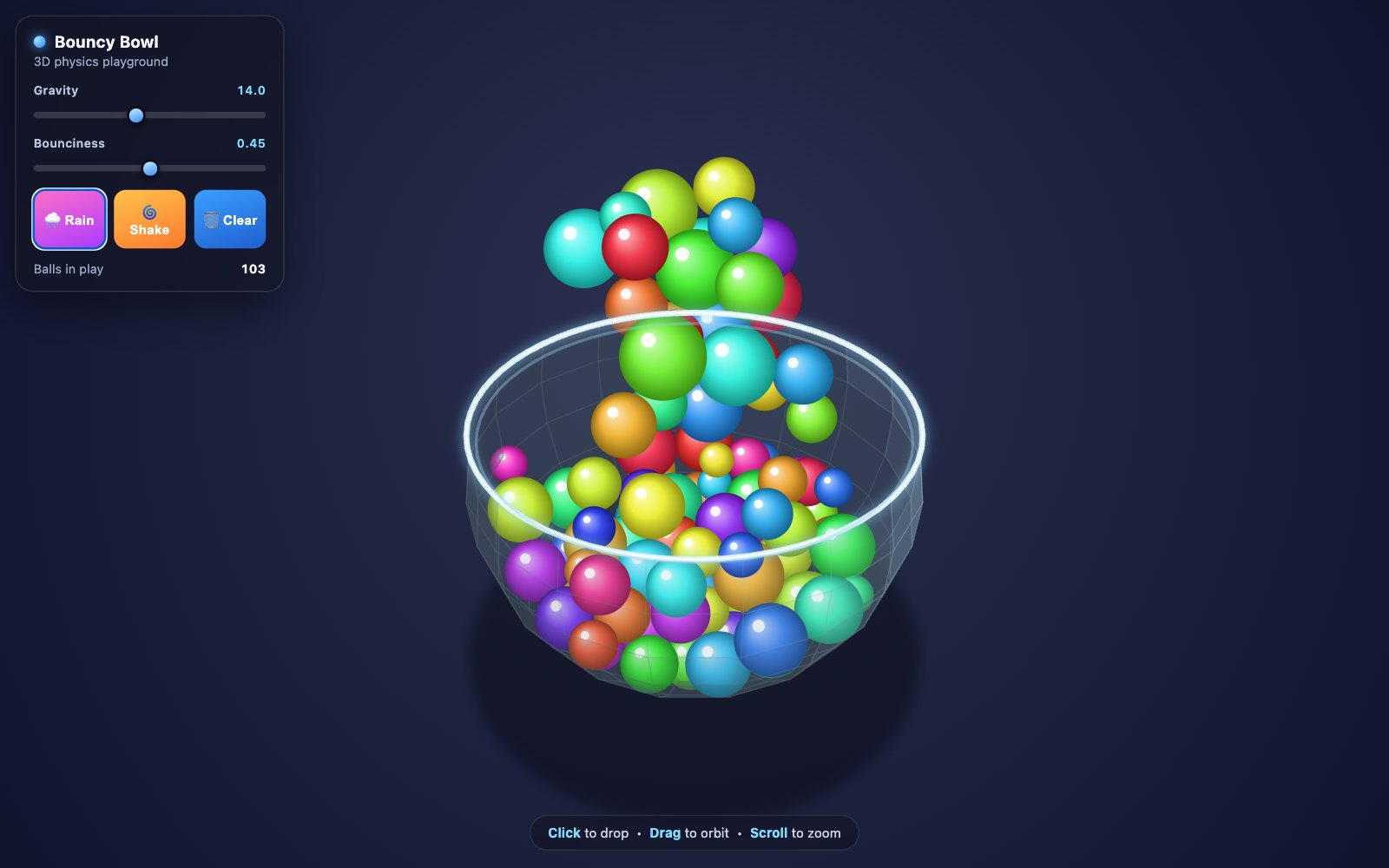 Bouncy Bowl 3D