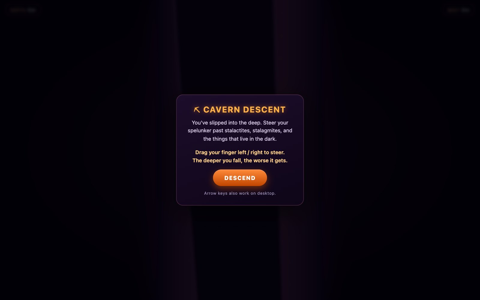 Cavern Descent