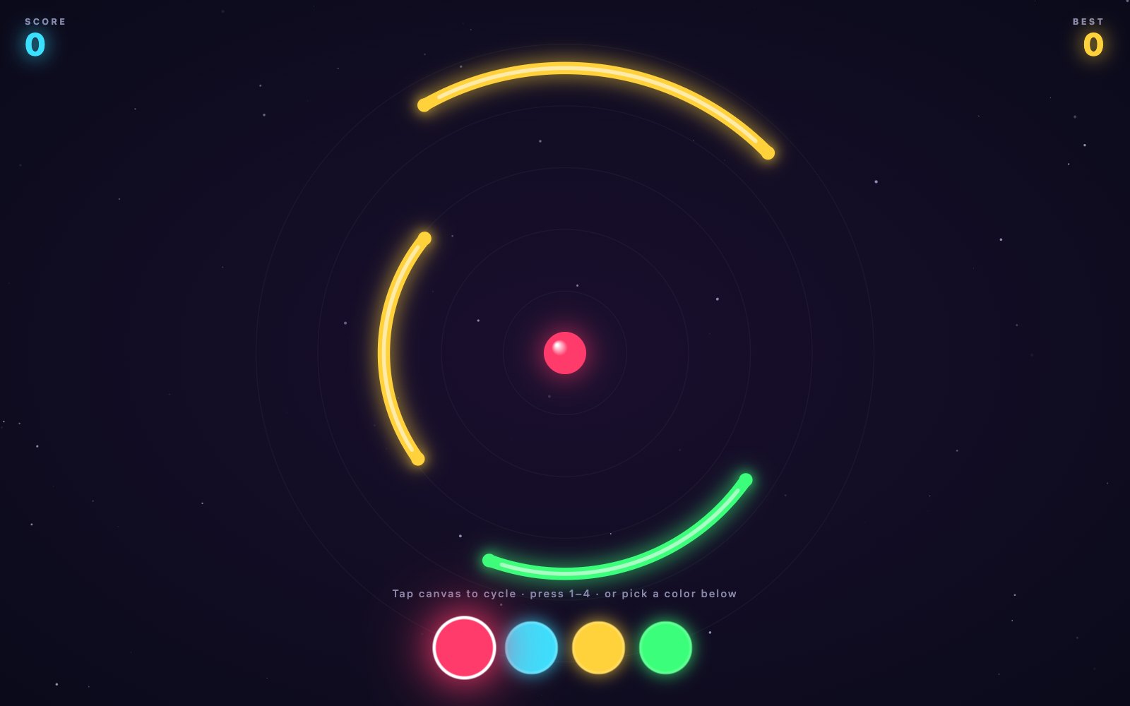 Color Orbit Gates