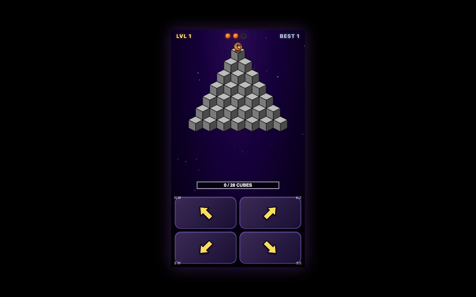 Isometric Pyramid Hopper