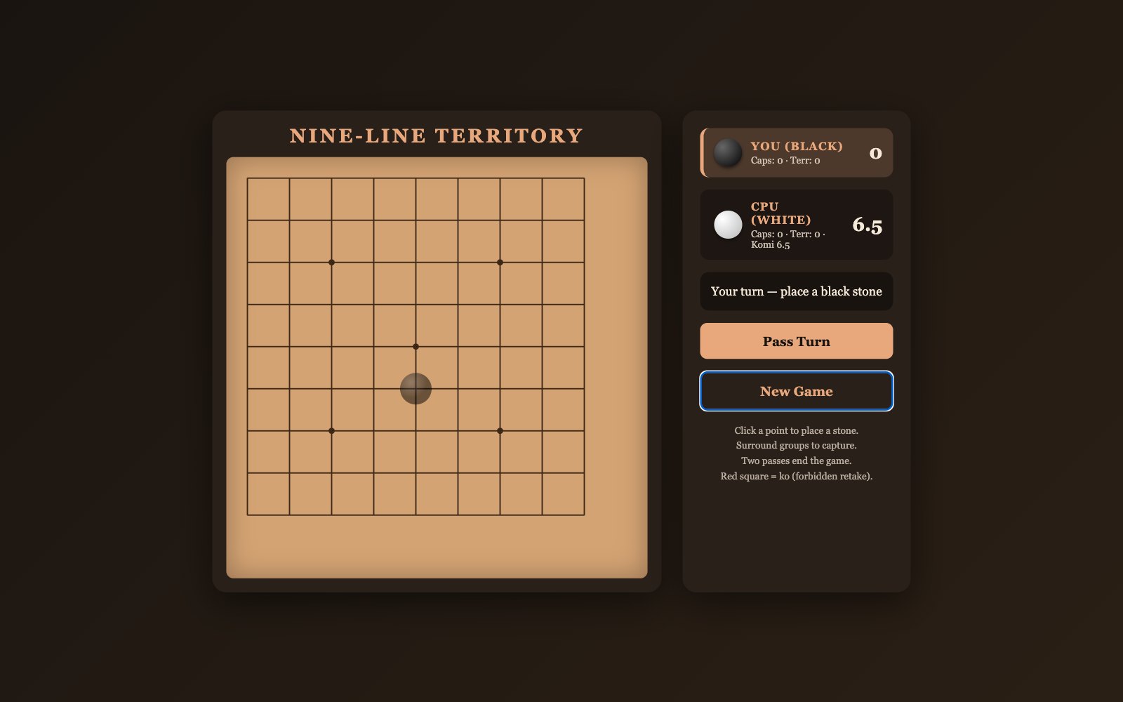 Nine-Line Territory