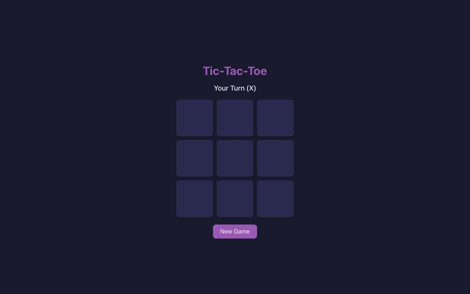 Tic-Tac-Toe
