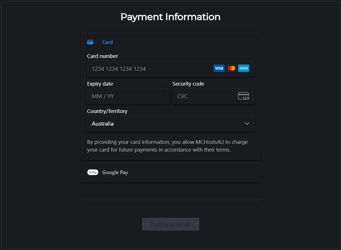 Payment
