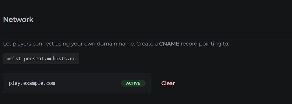 Example Custom Domain