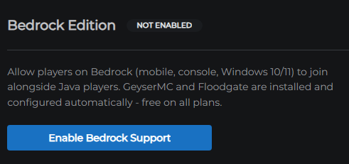 Enable Bedrock