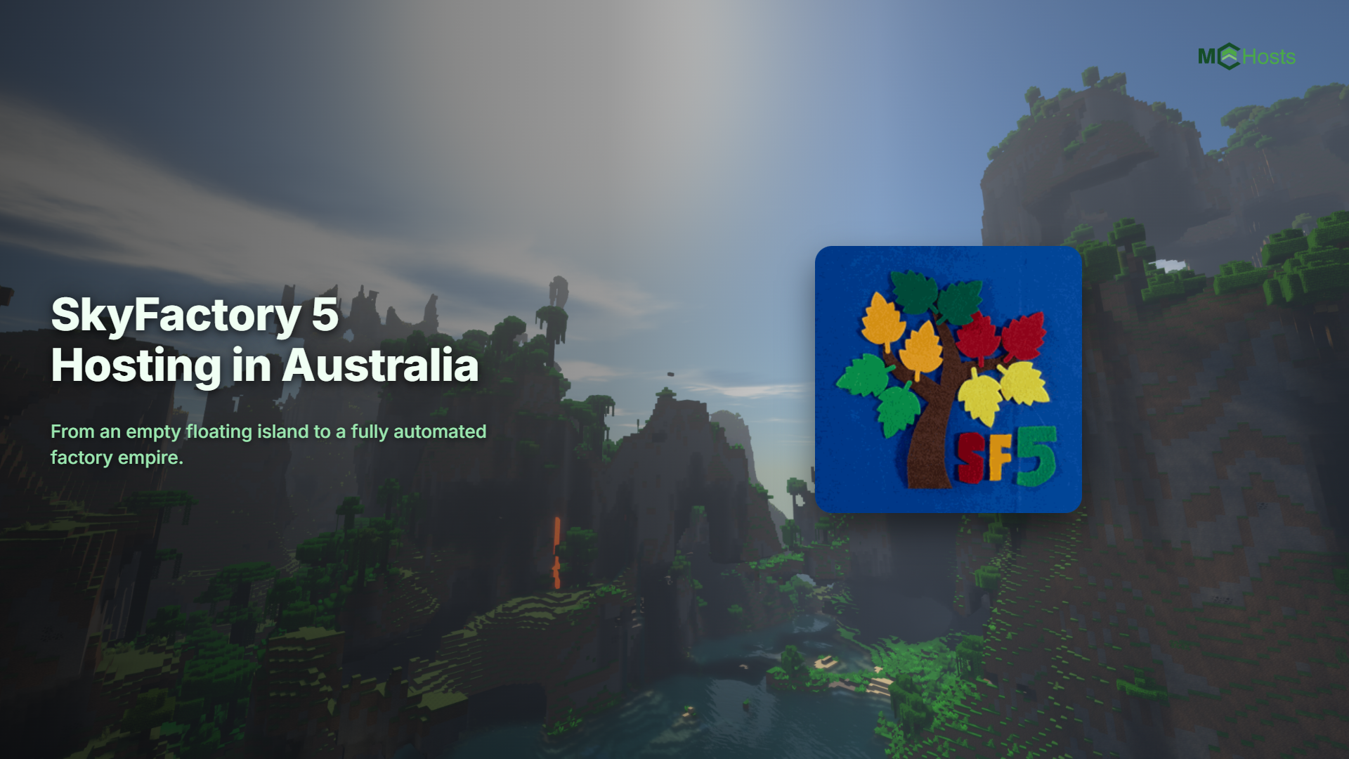 SkyFactory 5 Server Hosting in Australia