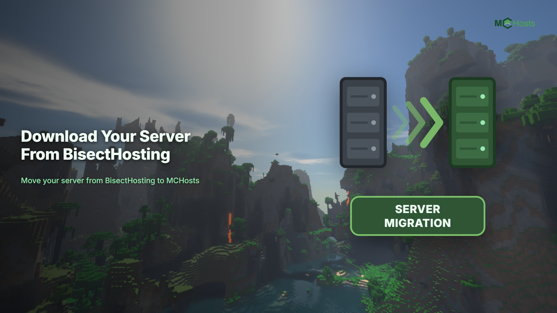 Download Your Server from BisectHosting