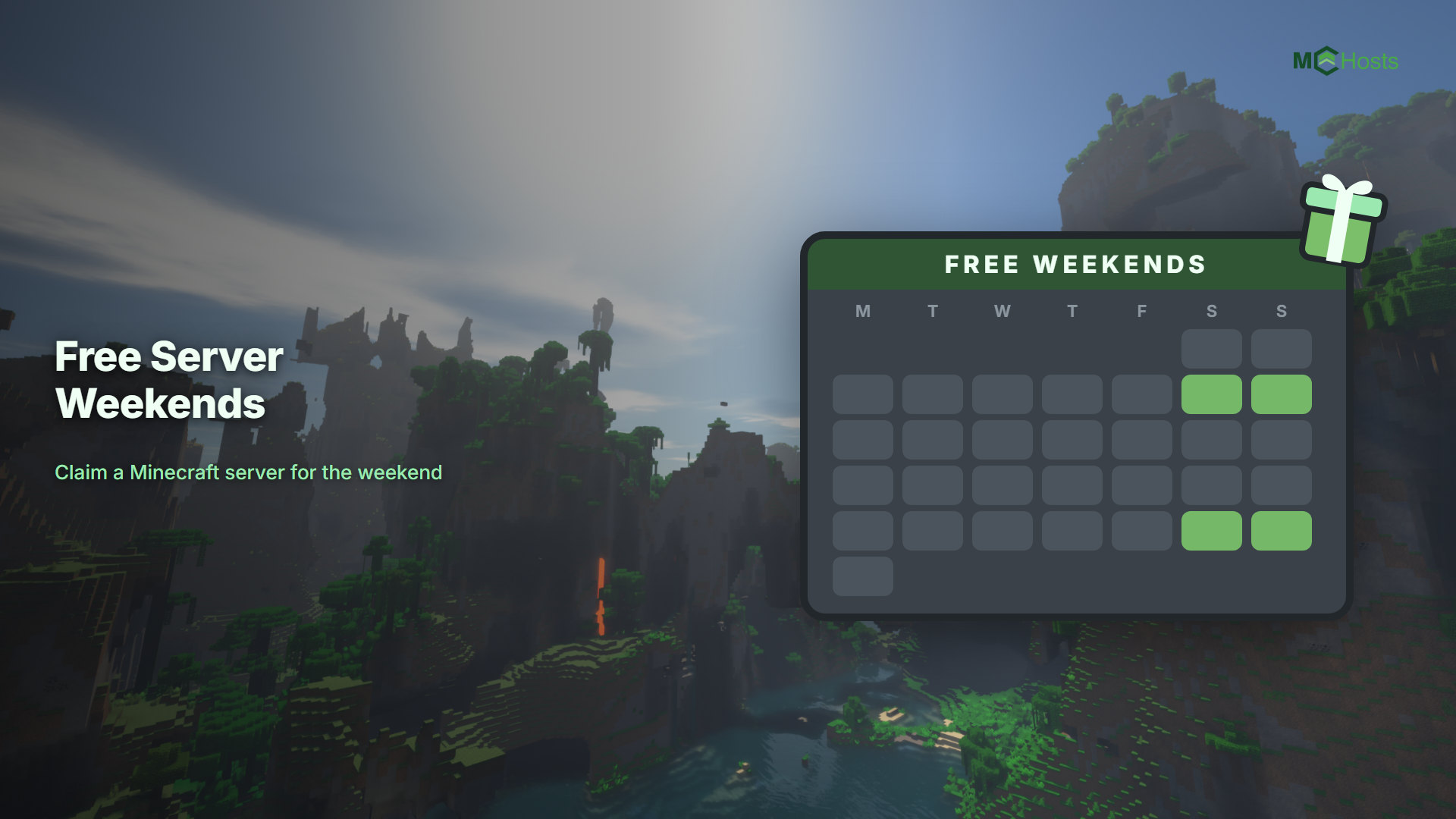 Free Server Weekends