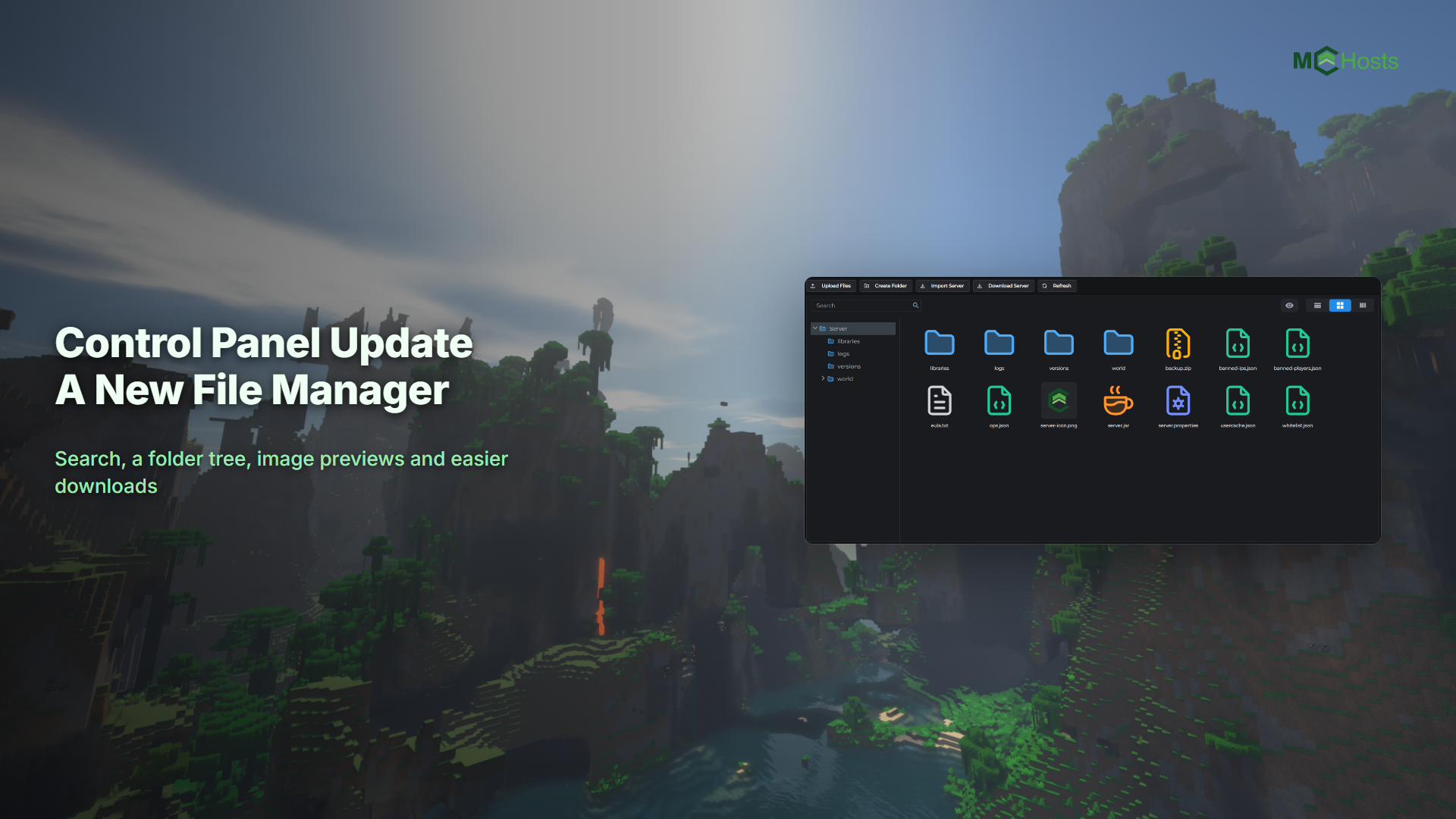 Control Panel Update