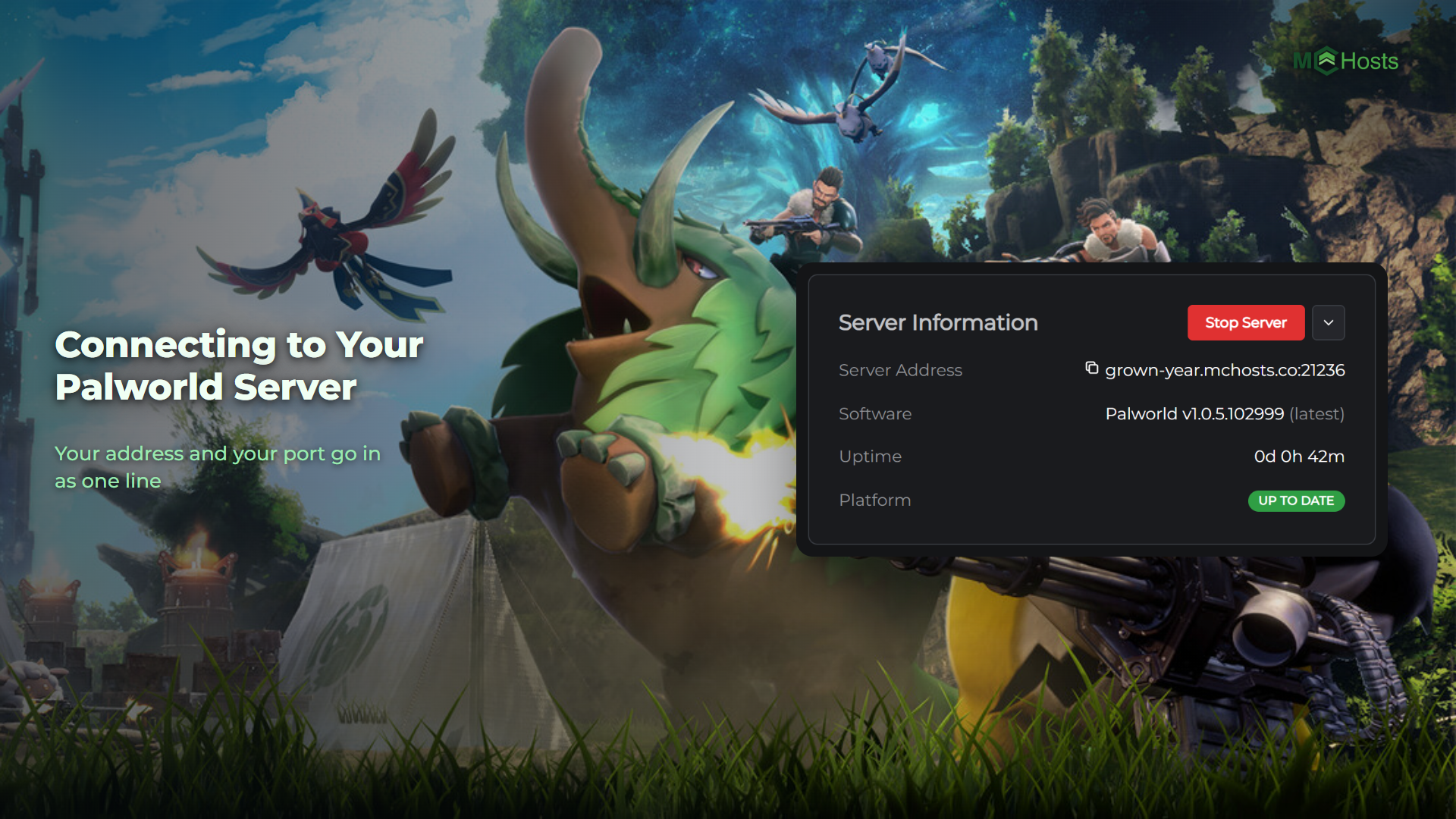 Connecting to Your Palworld Server