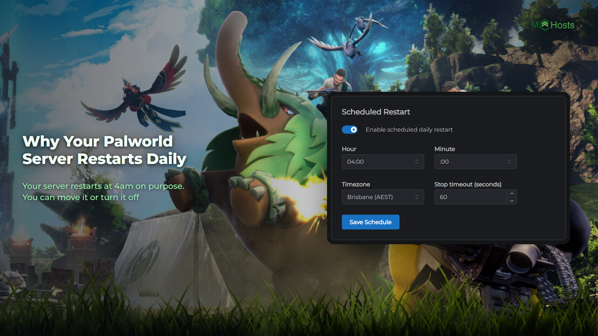 Why Your Palworld Server Restarts Daily