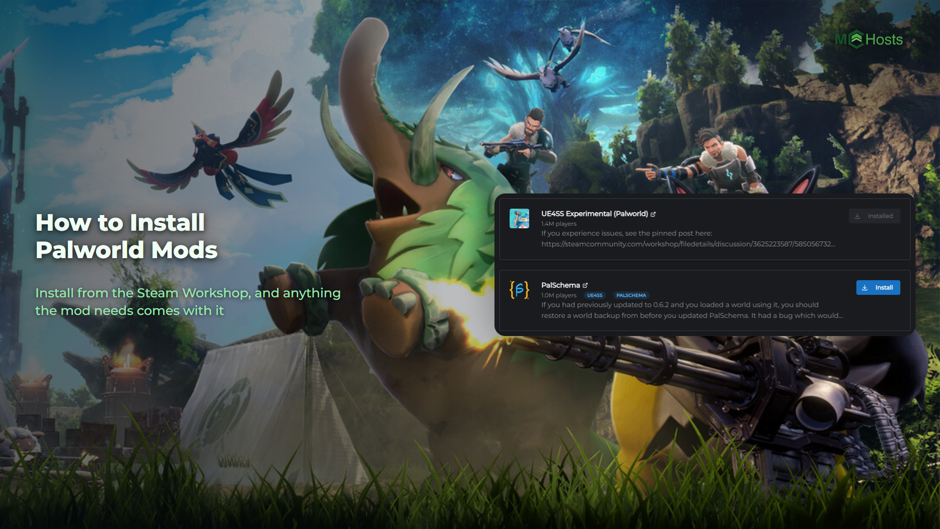 How to Install Palworld Mods