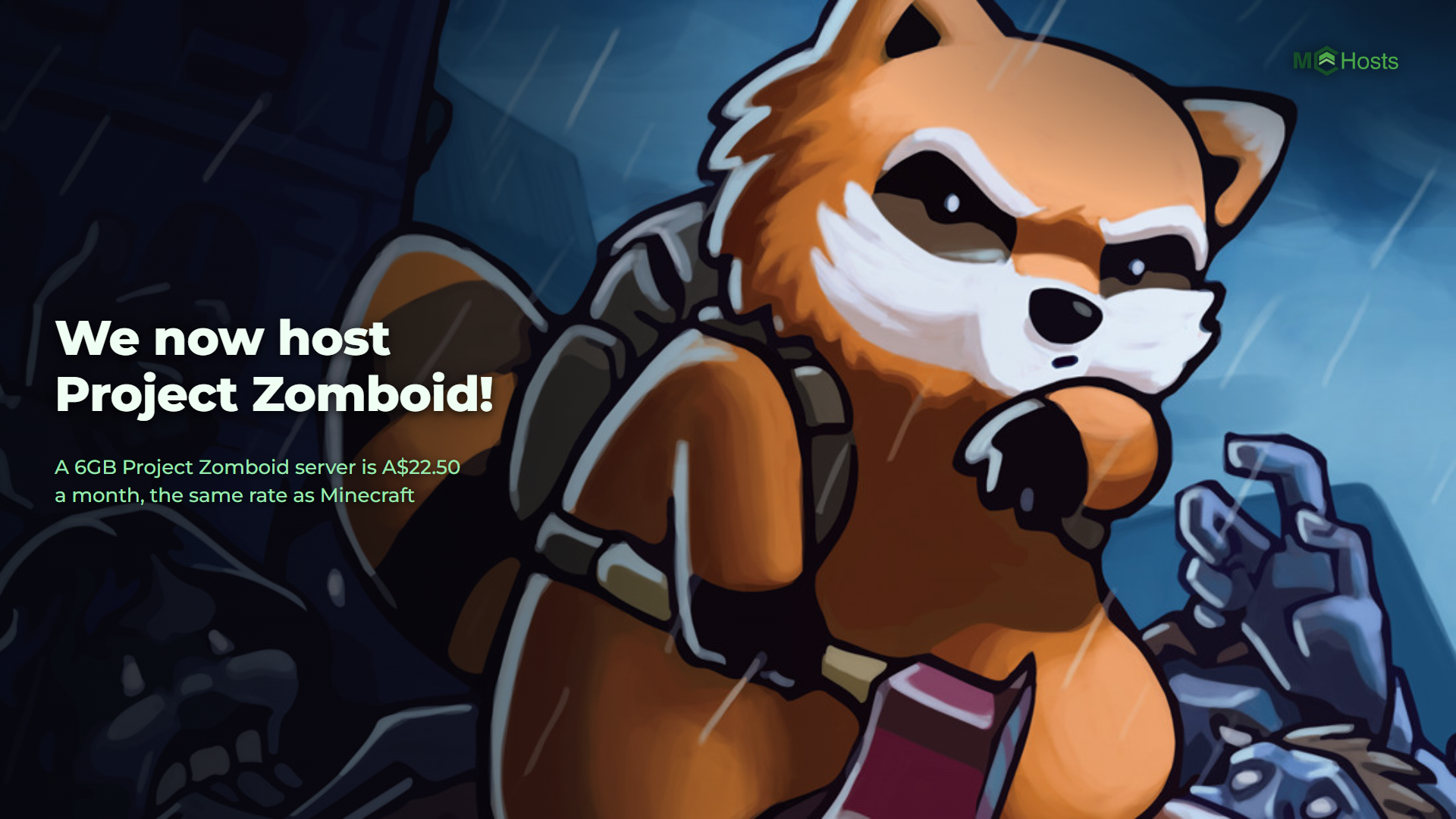 We now host Project Zomboid!