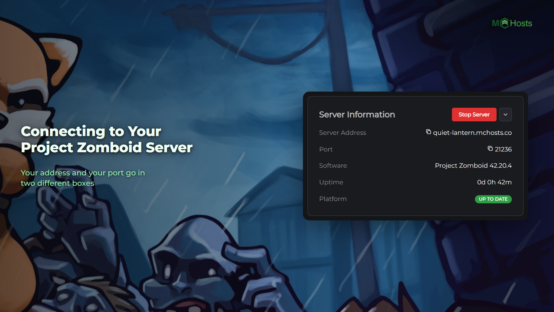 Connecting to Your Project Zomboid Server