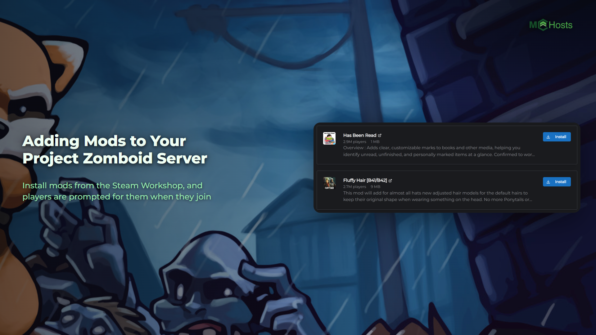 Adding Mods to Your Project Zomboid Server