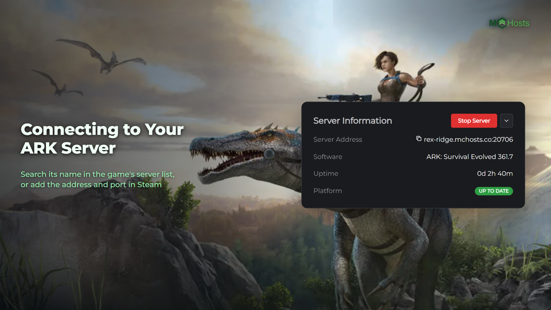 Connecting to Your ARK Server