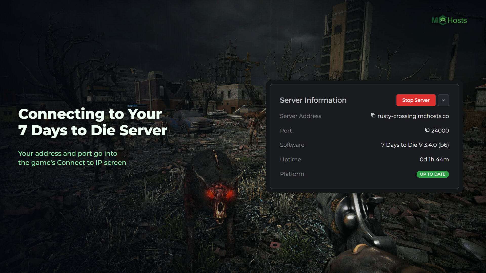 Connecting to Your 7 Days to Die Server