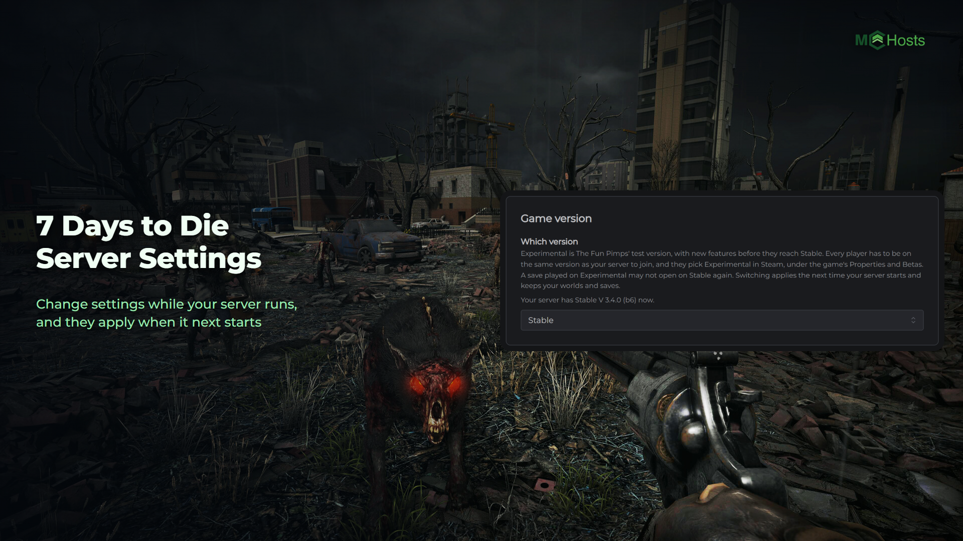 7 Days to Die Server Settings