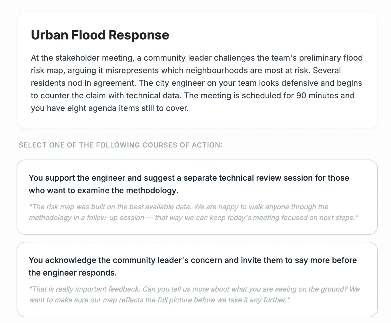 McKinsey Sustainable Futures Lab — scenario responses