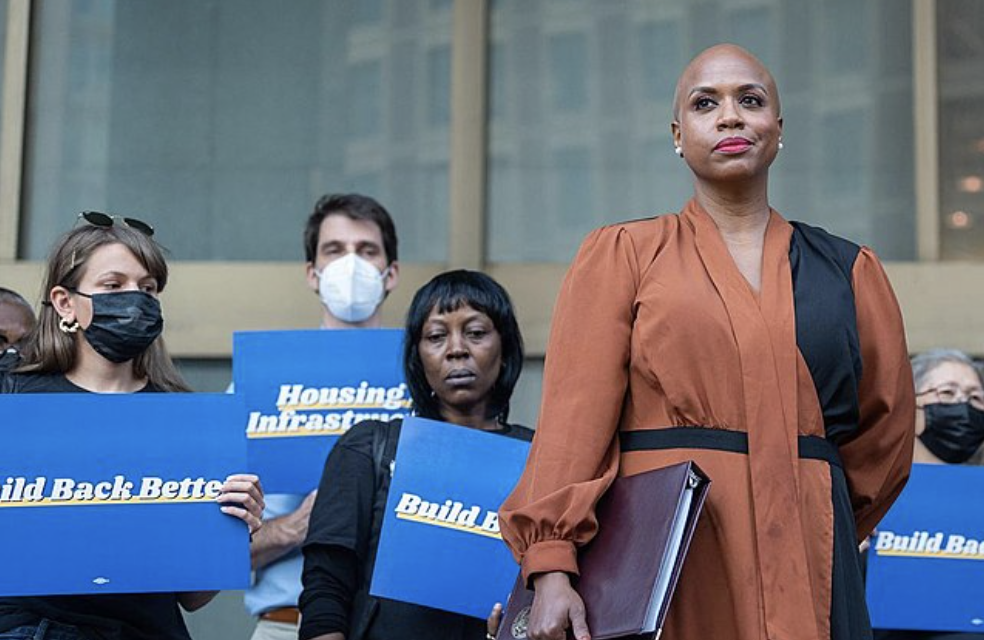 Ayanna Pressley Wants Health Workers to Handle 911 Calls, Crime Scenes, and Crises — No Police Needed