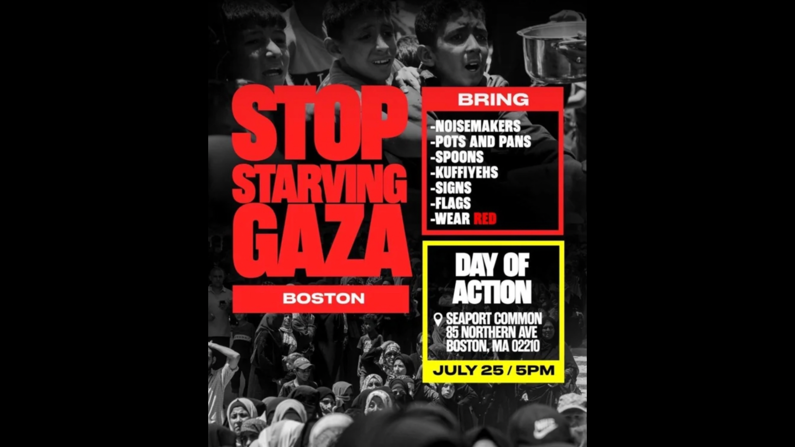 Pro-Hamas mob to swarm Boston’s Seaport tonight