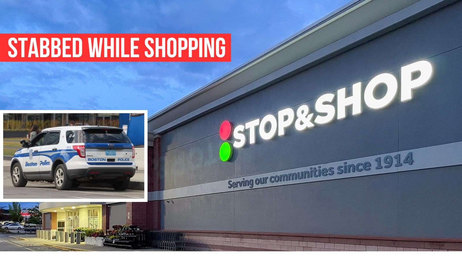 Broad Daylight Knife Attack at Dorchester Stop & Shop