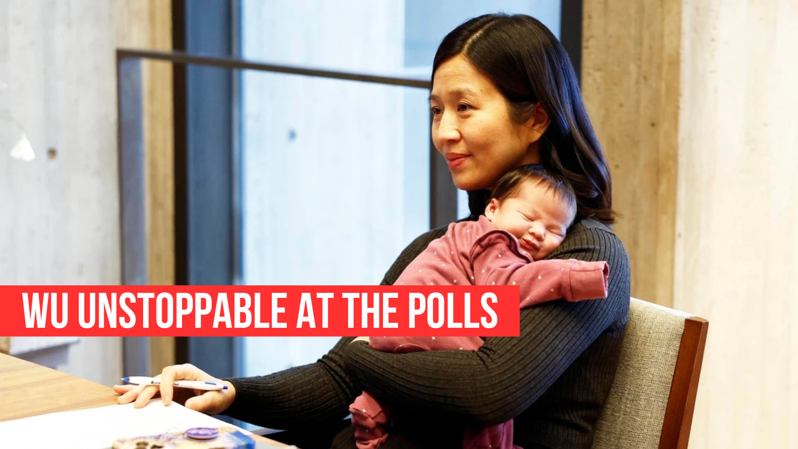 Boston voters hand Wu a blowout win, ignoring addicts in the streets and stalled construction cranes