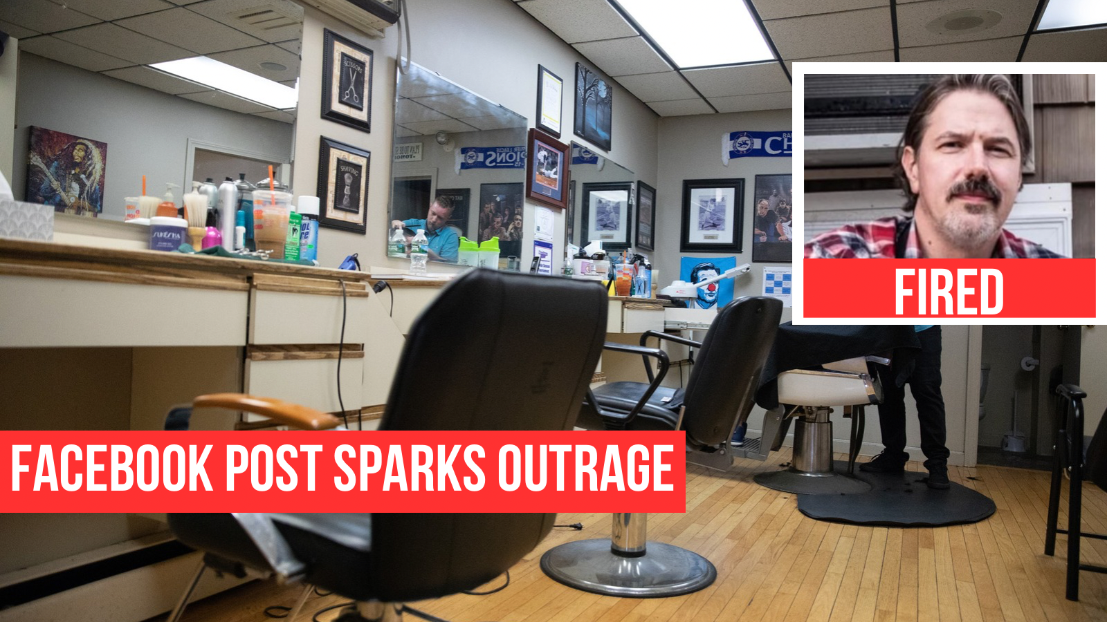 Lowell barber FIRED after vile Facebook ‘headshot’ jibe at Charlie Kirk assassination