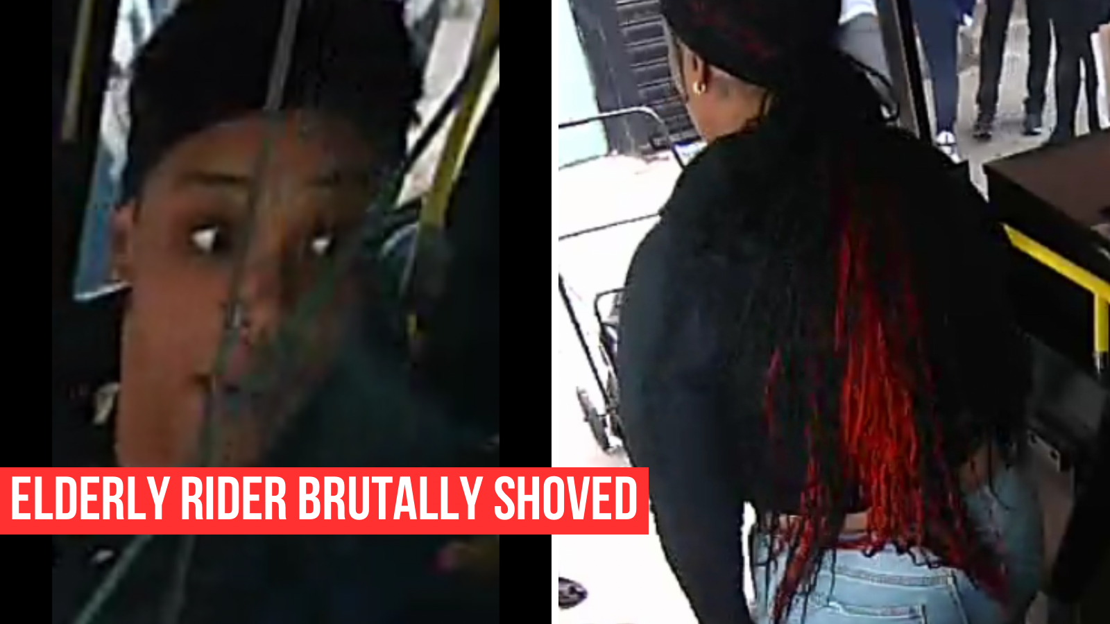 MBTA Transit Police seek woman who pushed senior off bus in Roxbury at MLK Blvd and Warren St