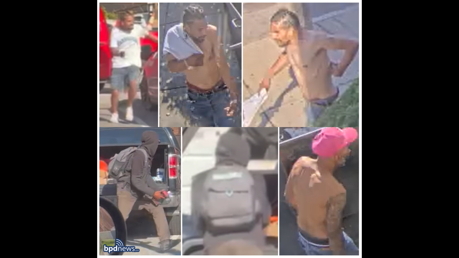 Boston police release photos of suspects linked to broad-daylight 9am beatdown