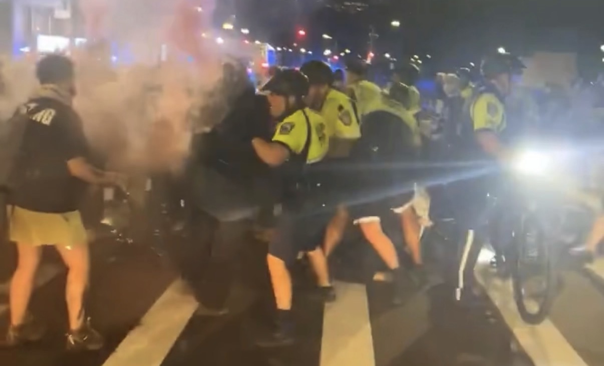 Officers hospitalized as pro-Palestine mob turns Boston Common into chaos