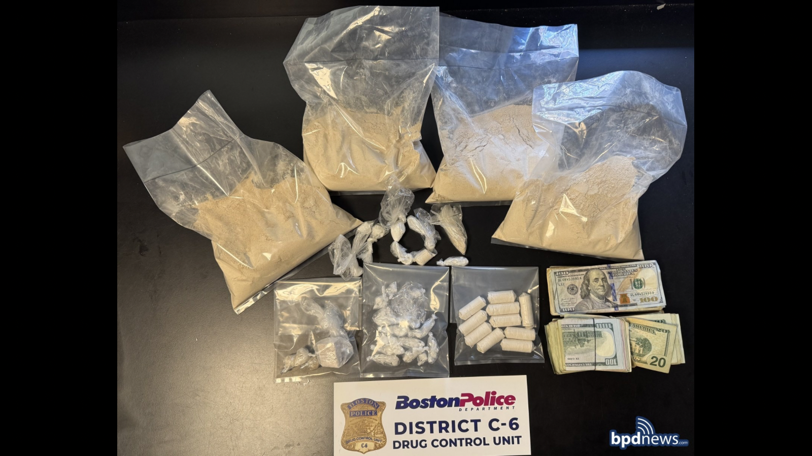 Two men face major trafficking charges after Boston cops seize fentanyl bricks and cash during Dorchester search warrants