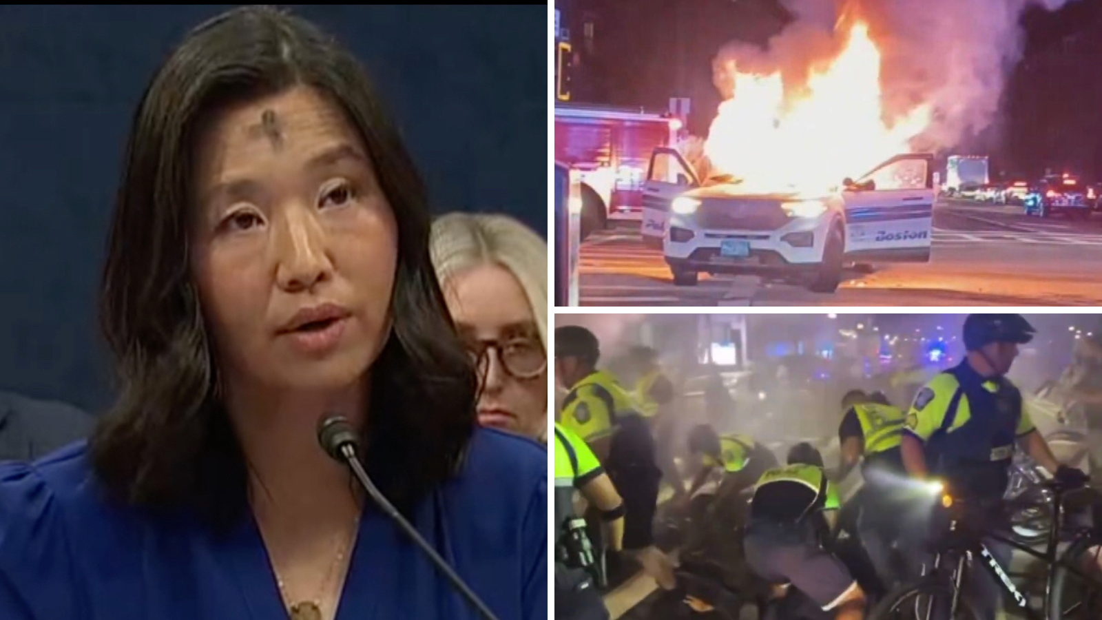 As cops recover from broken bones, Wu doubles down on her ‘safest city’ claim and blames Trump for stirring fear