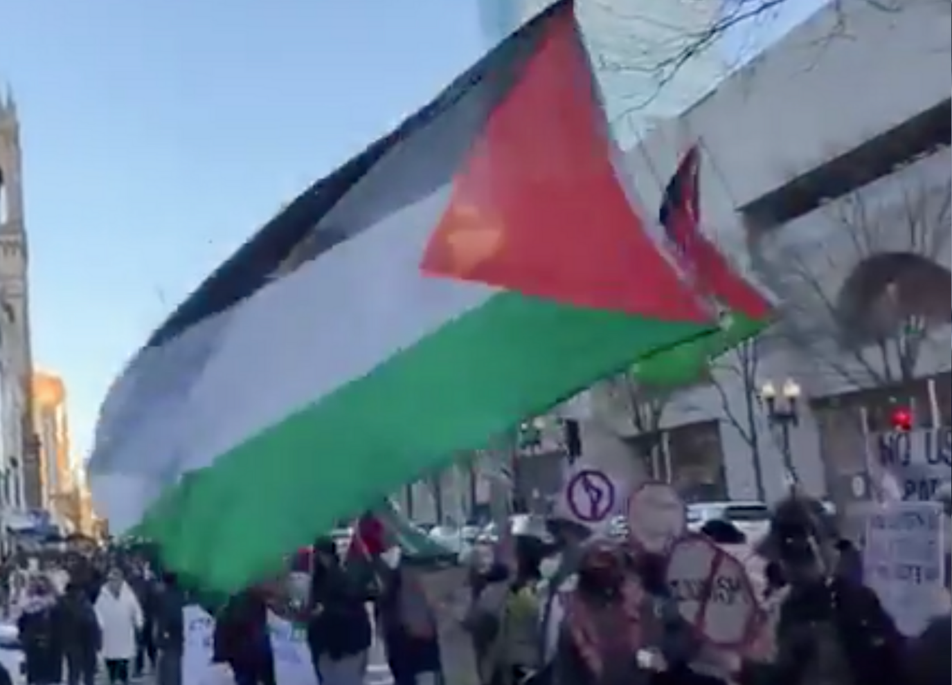 Outrage as Harvard-linked activists chant ‘intifada’ at Boston Marathon bombing memorial, sparking national fury and calls for Trump to cut Harvard funding
