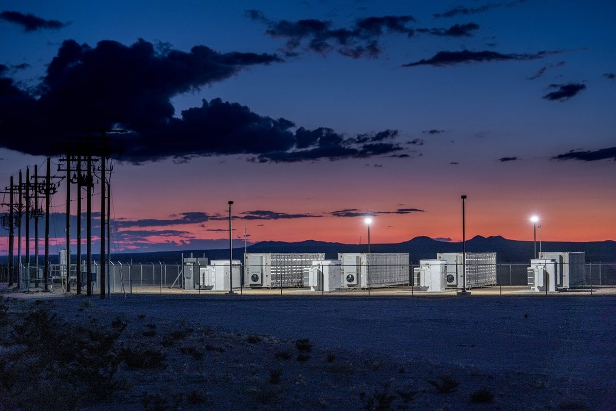 Jupiter Power battery storage facility in West Texas